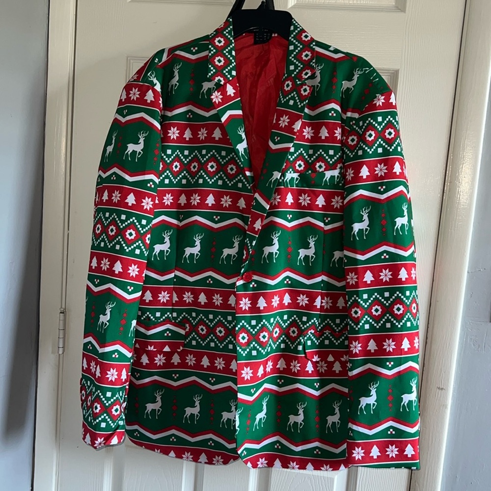 Christmas Suit Jacket